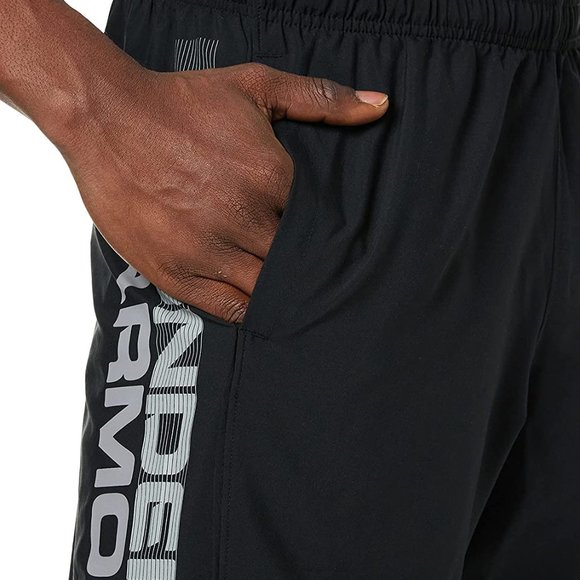 Copy Under Armour | Black Woven Wordmark Shorts - Picture 2 of 8